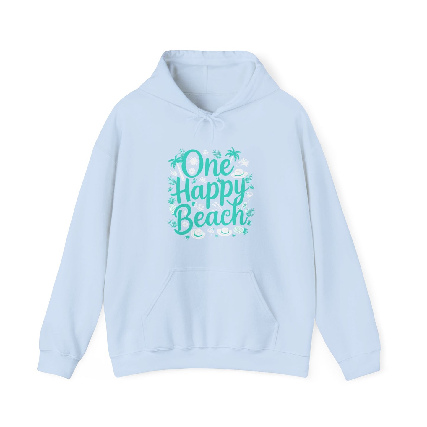 One Happy Beach Hooded Sweatshirt