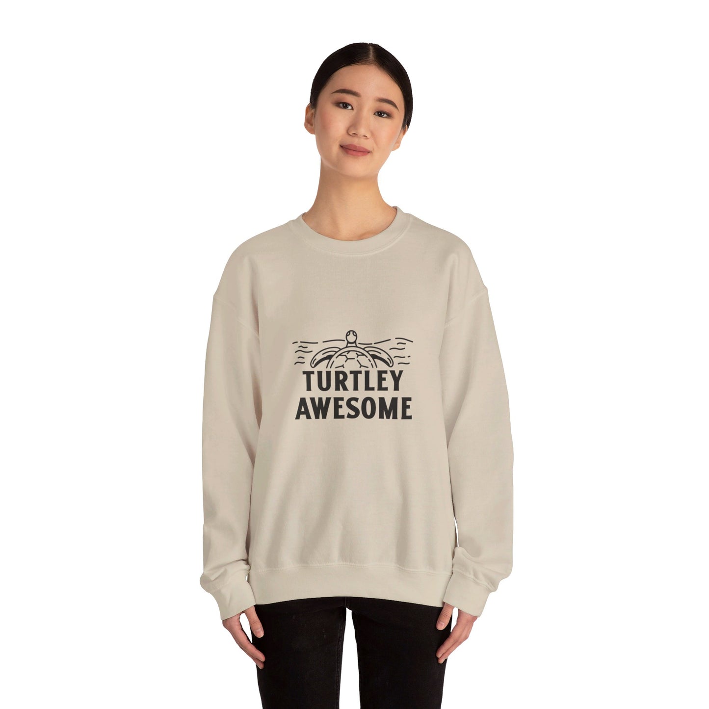 Turtley Awesome Crewneck Sweatshirt