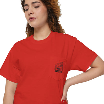 Keep the Sea Plastic Free Pocket Tee