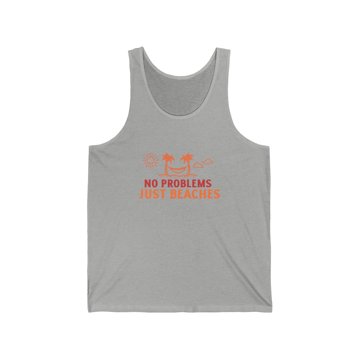 No Problems Just Beaches Jersey Tank