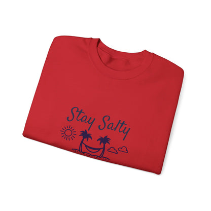 Stay Salty Beaches Crewneck Sweatshirt