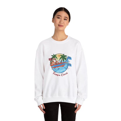 Unisex Crewneck Sweatshirt - Tampa Claus Design