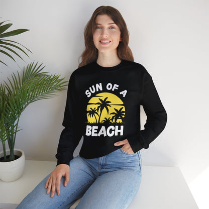 Sun of a Beach - Unisex Crewneck Sweatshirt