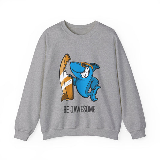 Be Jawesome Sharks Crewneck Sweatshirt