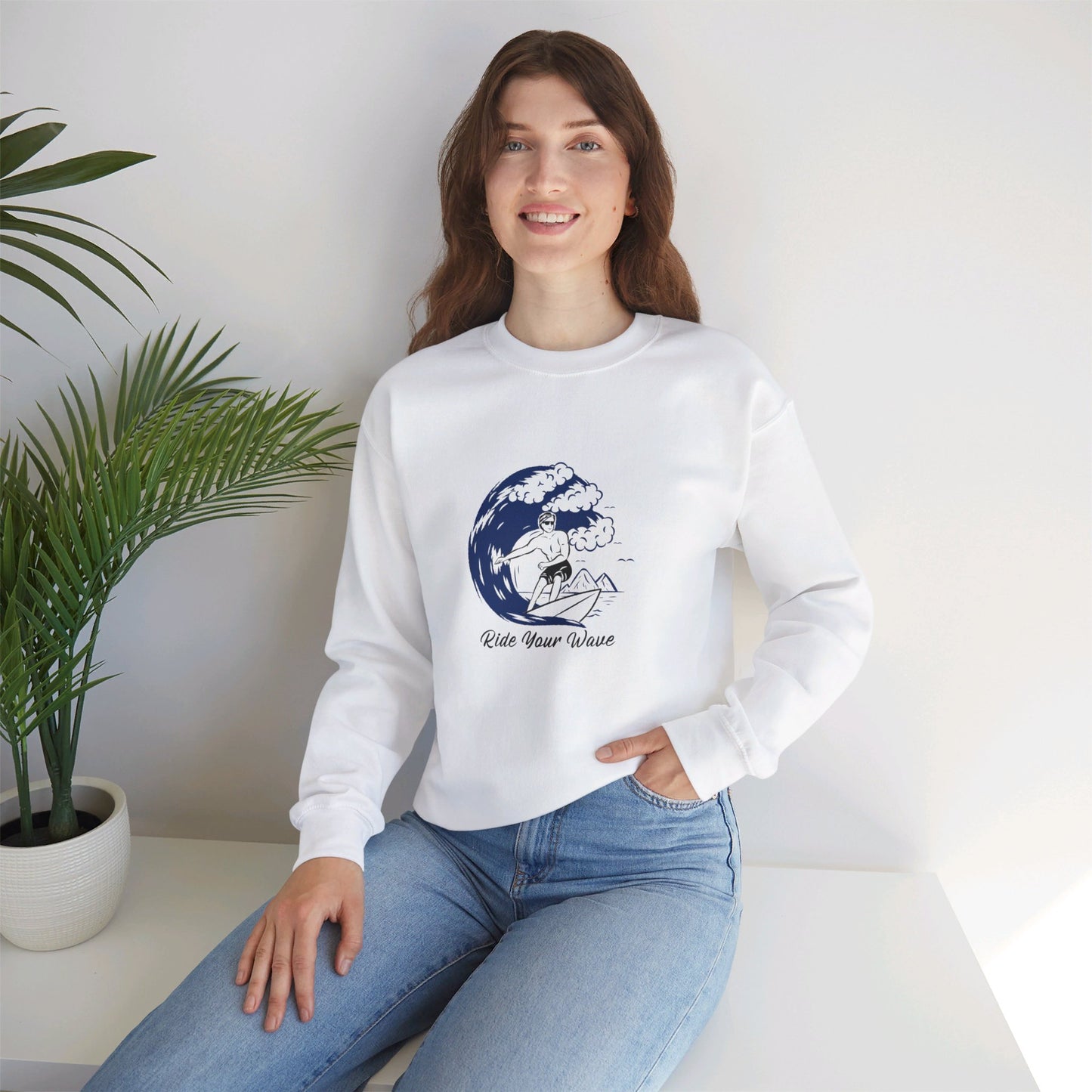 Ride Your Wave Crewneck Sweatshirt