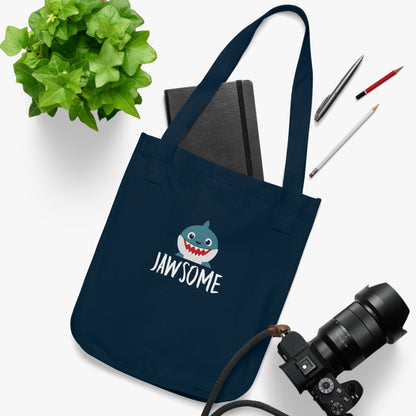 Be Jawesome Organic Canvas Tote Bag