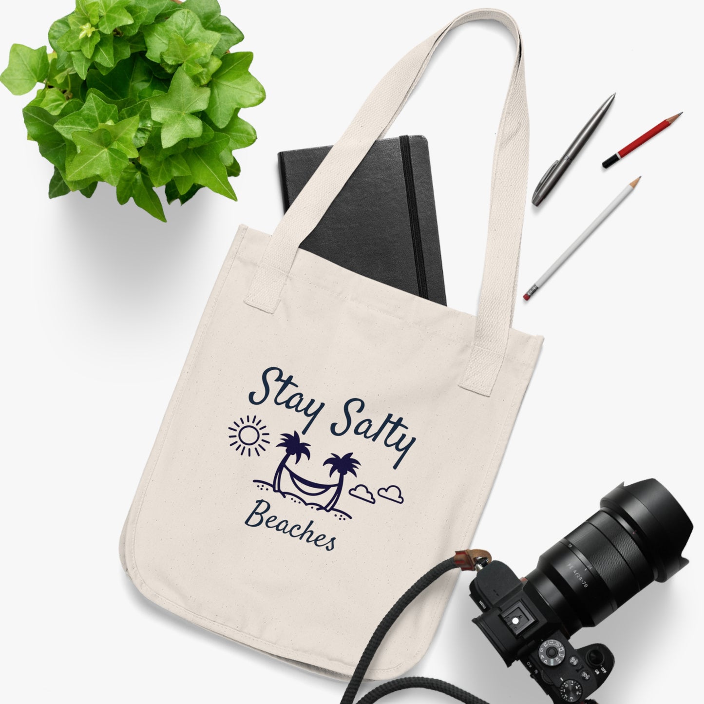 Stay Salty Beaches Tote Bag