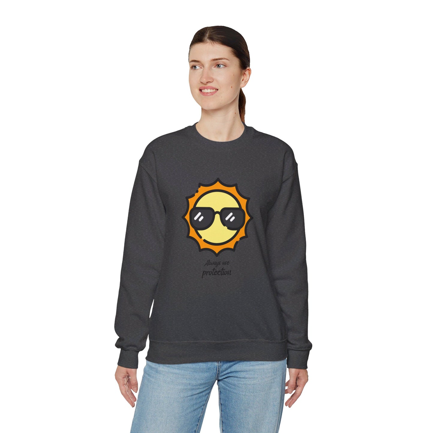 Always Use Protection Crewneck Sweatshirt