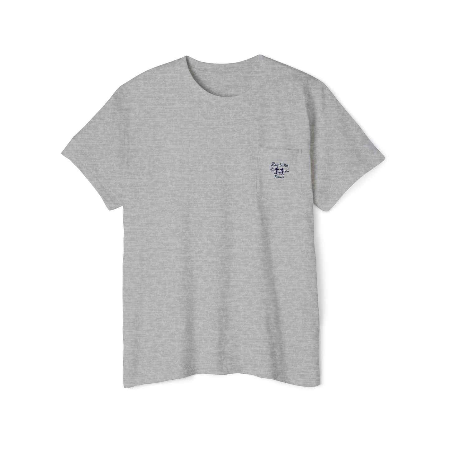 Stay Salty Beaches Pocket Tee