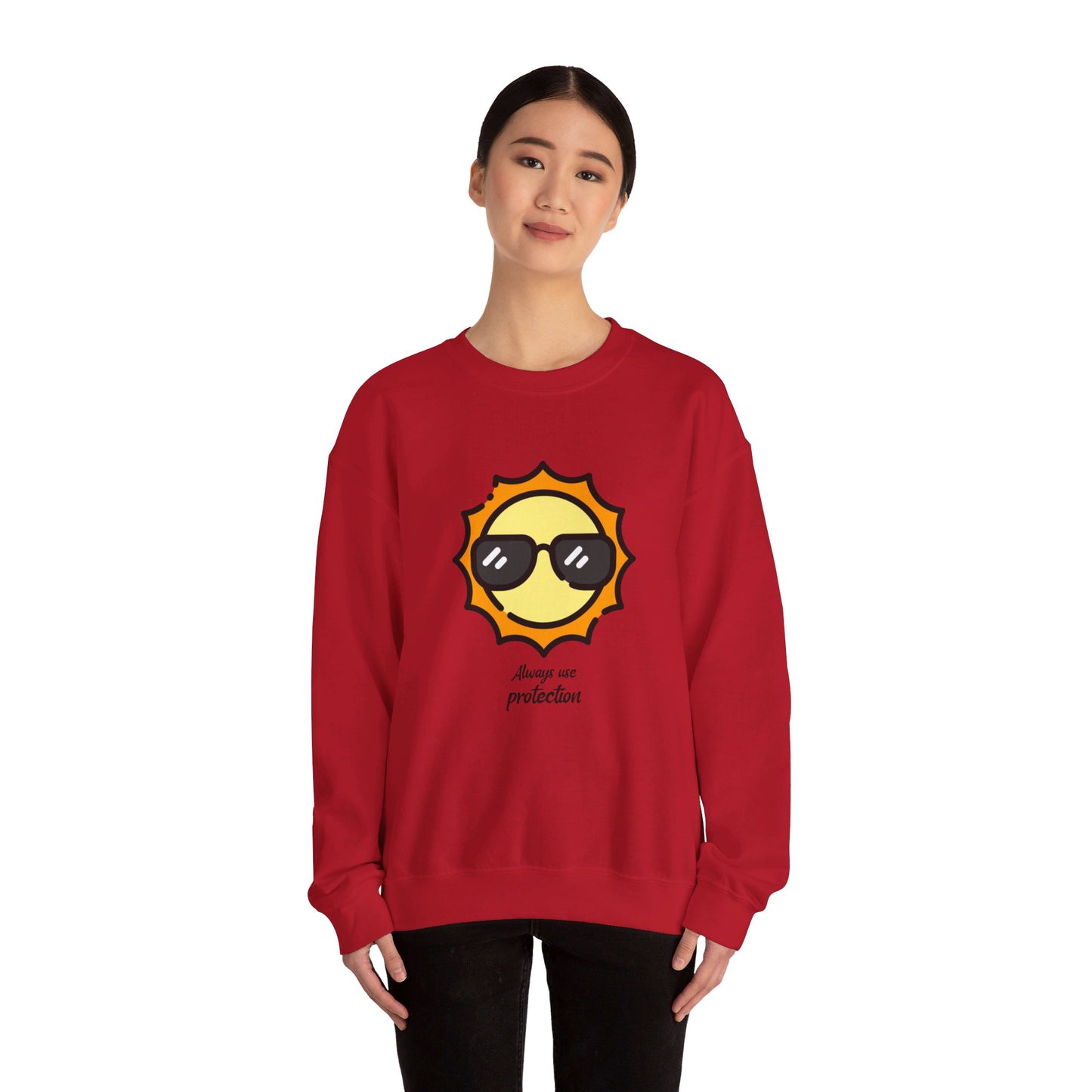 Always Use Protection Crewneck Sweatshirt