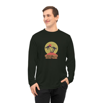 Beach Vibes Good Times Performance Long Sleeve Shirt