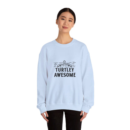 Turtley Awesome Crewneck Sweatshirt