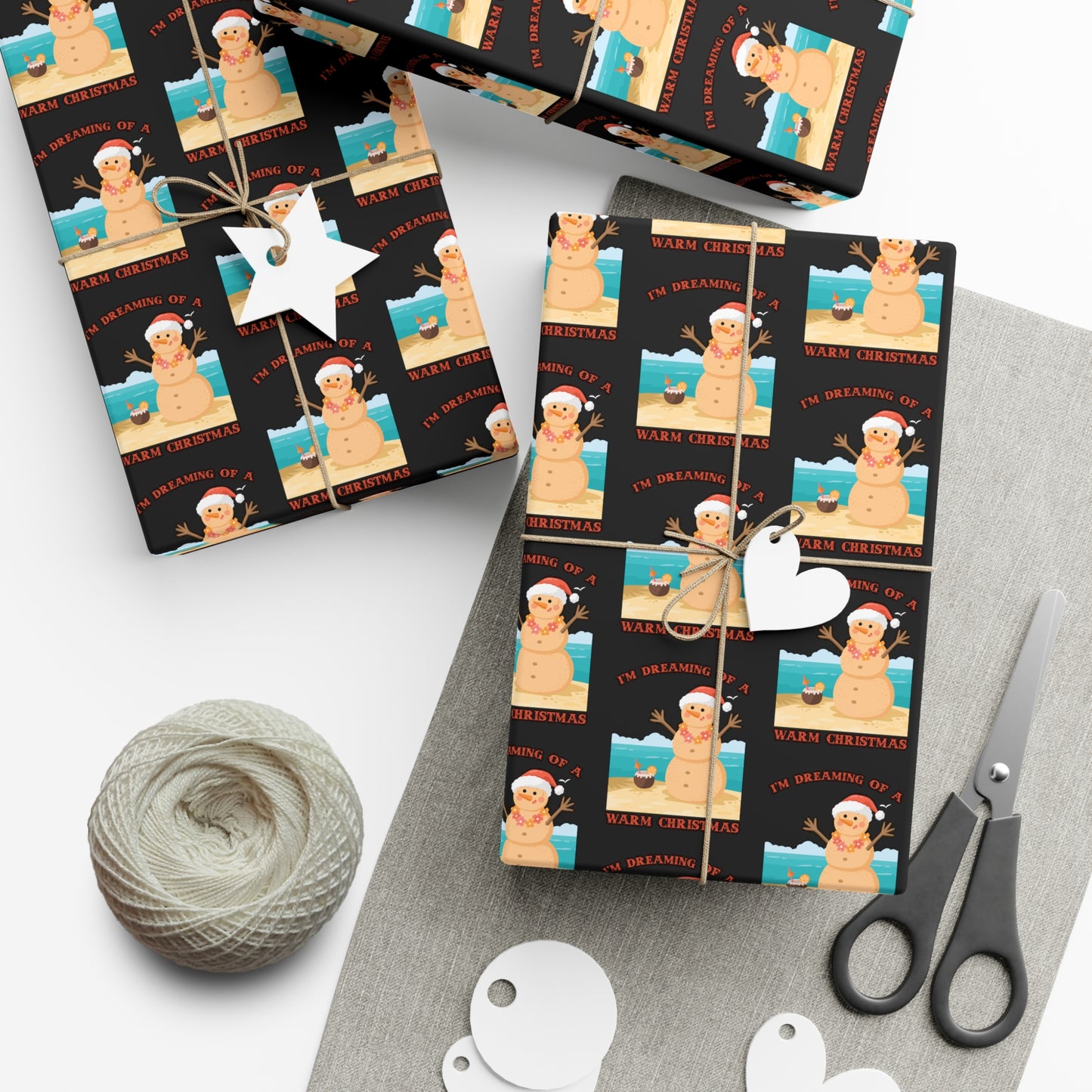 Holiday Gift Wrap - I'm Dreaming of a Warm Christmas