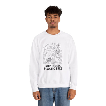 Keep the Sea Plastic Free Crewneck Sweatshirt