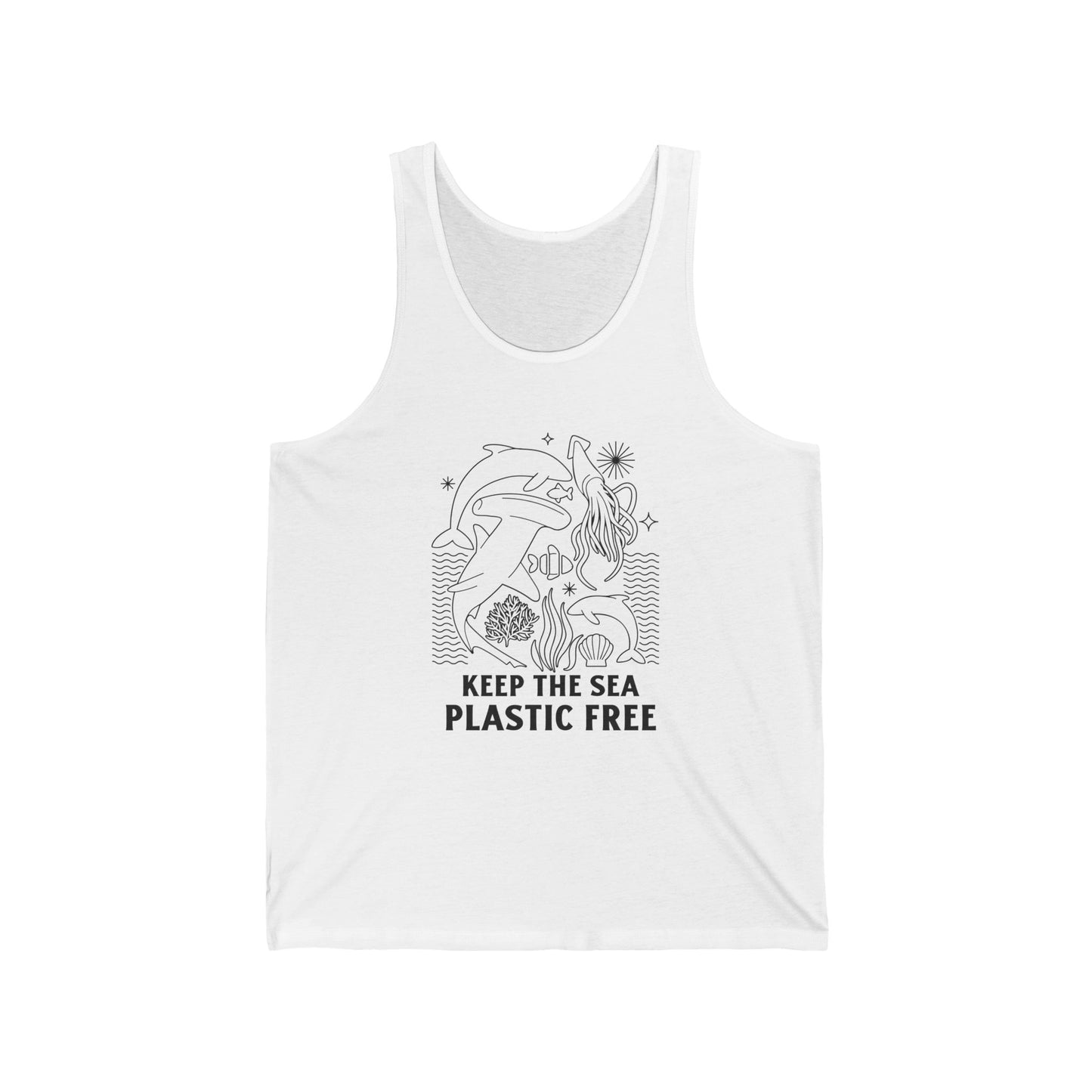 Keep The Sea Plastic Free Jersey Tank