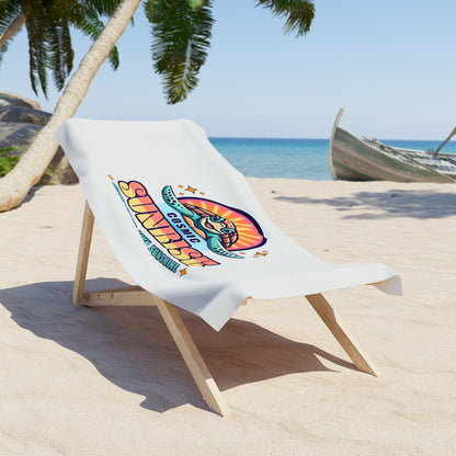 Cosmic Sunrise Beach Towel