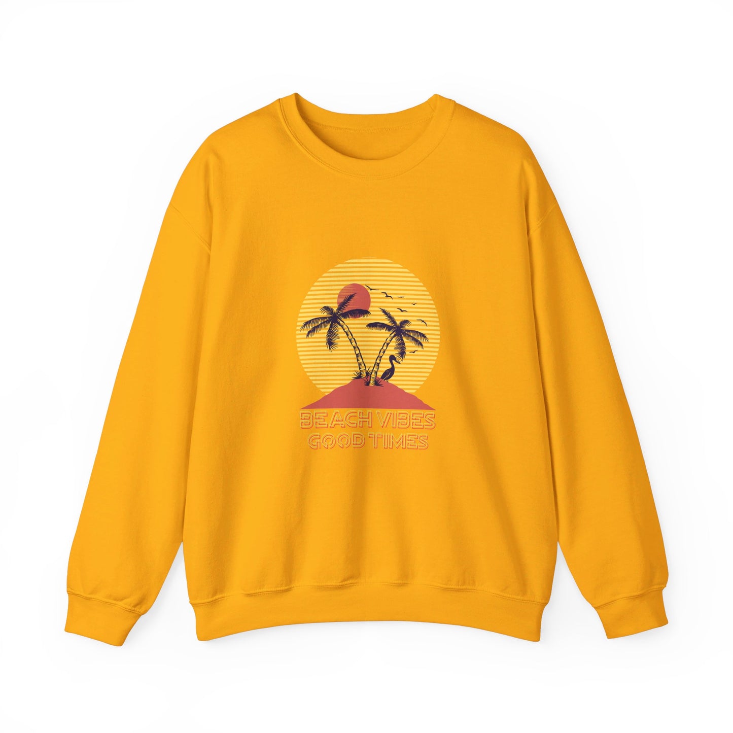 Beach Vibes Good Times Crewneck Sweatshirt