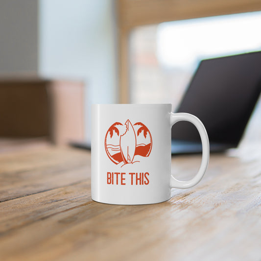 Bite this Ceramic Mug, 11oz