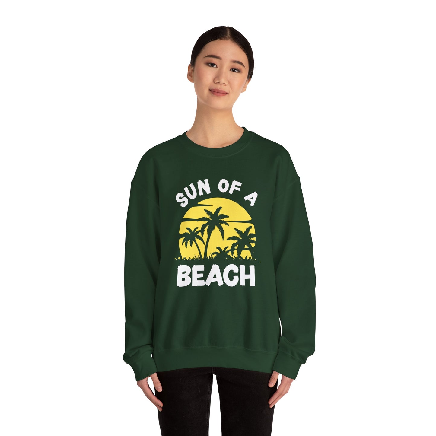 Sun of a Beach - Unisex Crewneck Sweatshirt