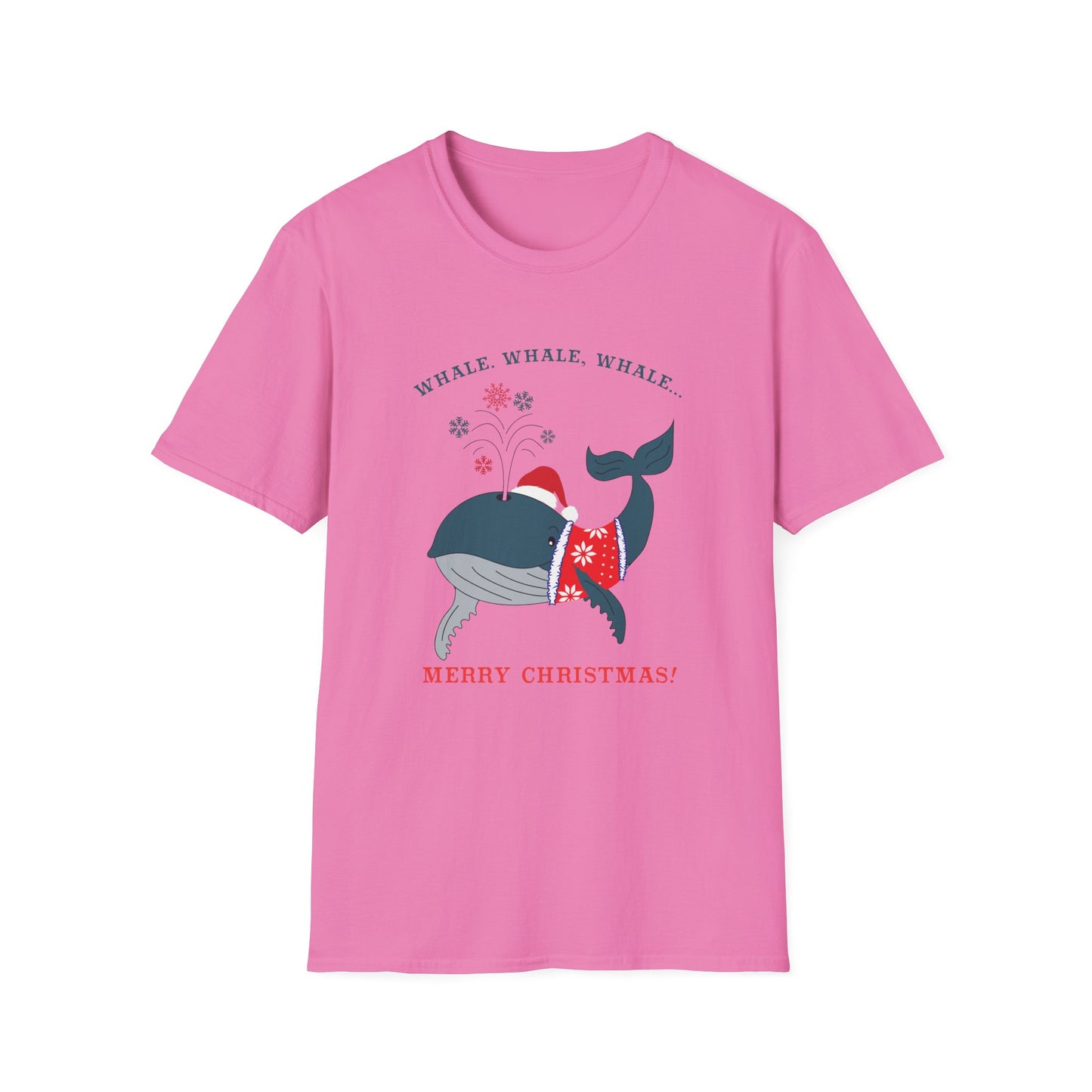 Whale Whale, Merry Christmas T-Shirt - Festive and Fun Holiday Wear