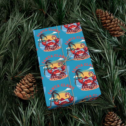 Holiday Gift Wrap - Santa Claws