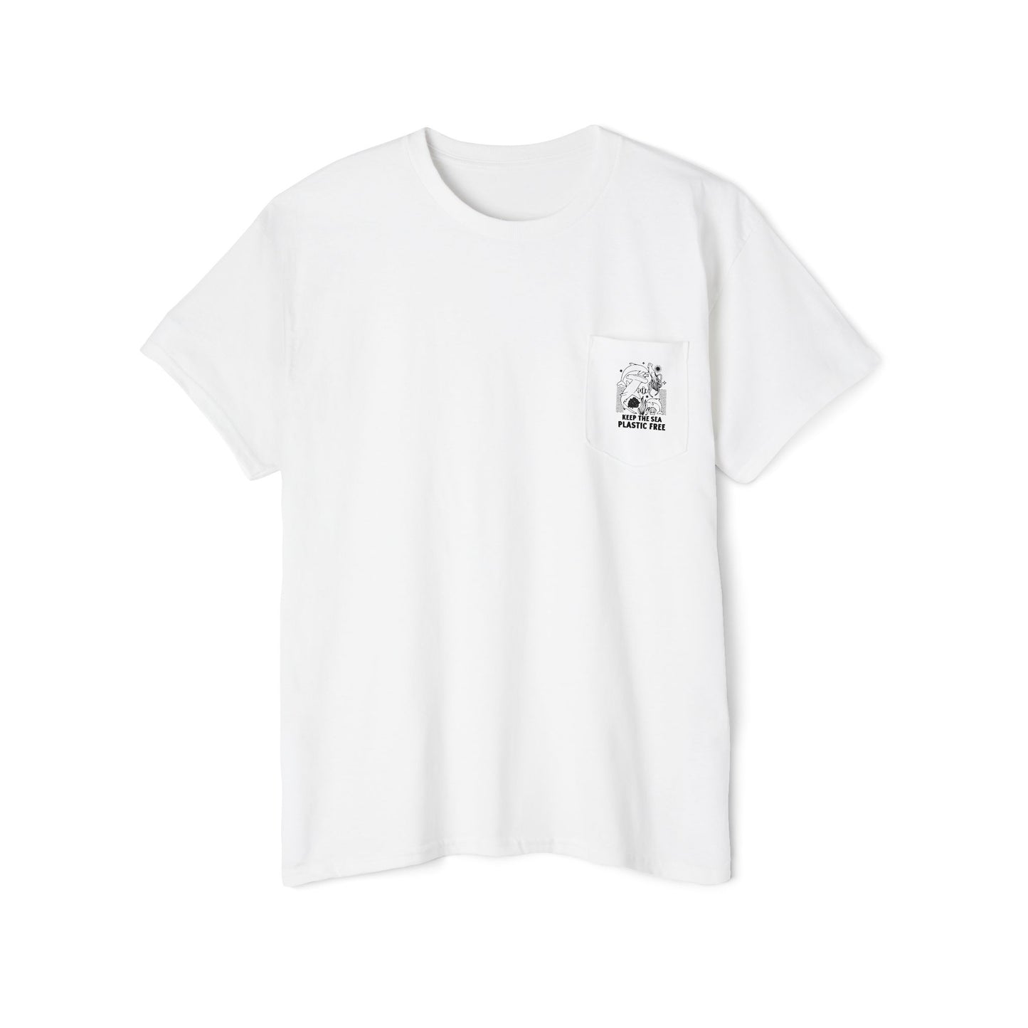 Keep the Sea Plastic Free Pocket Tee