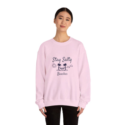 Stay Salty Beaches Crewneck Sweatshirt