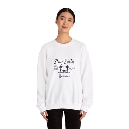 Stay Salty Beaches Crewneck Sweatshirt