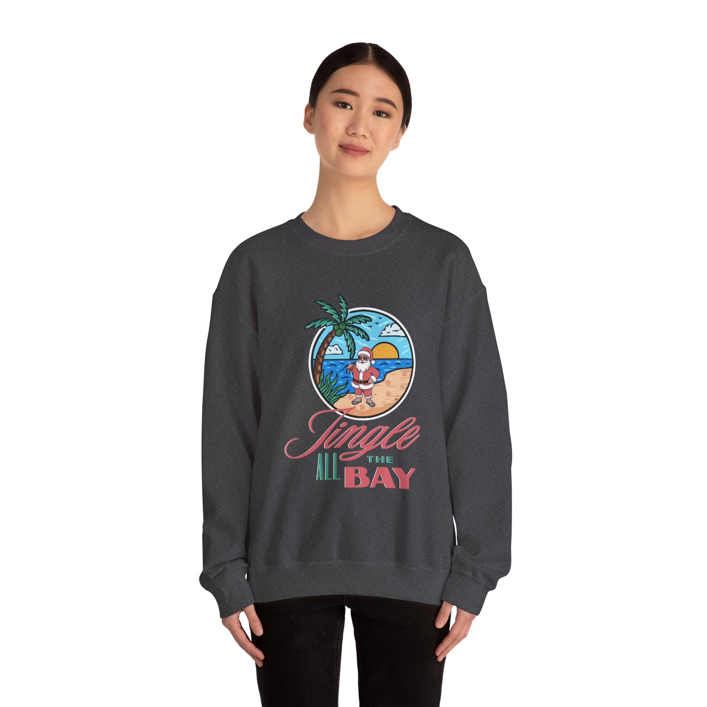 Unisex Crewneck Sweatshirt - Jingle All the Bay Design