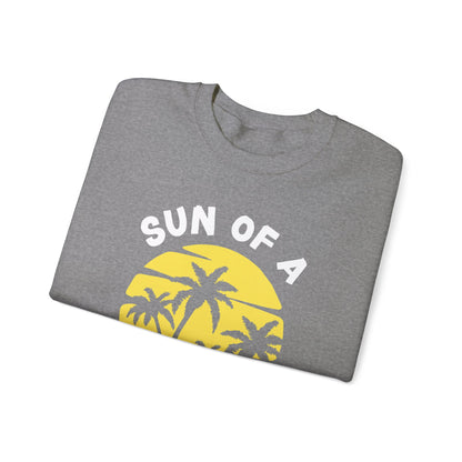 Sun of a Beach - Unisex Crewneck Sweatshirt