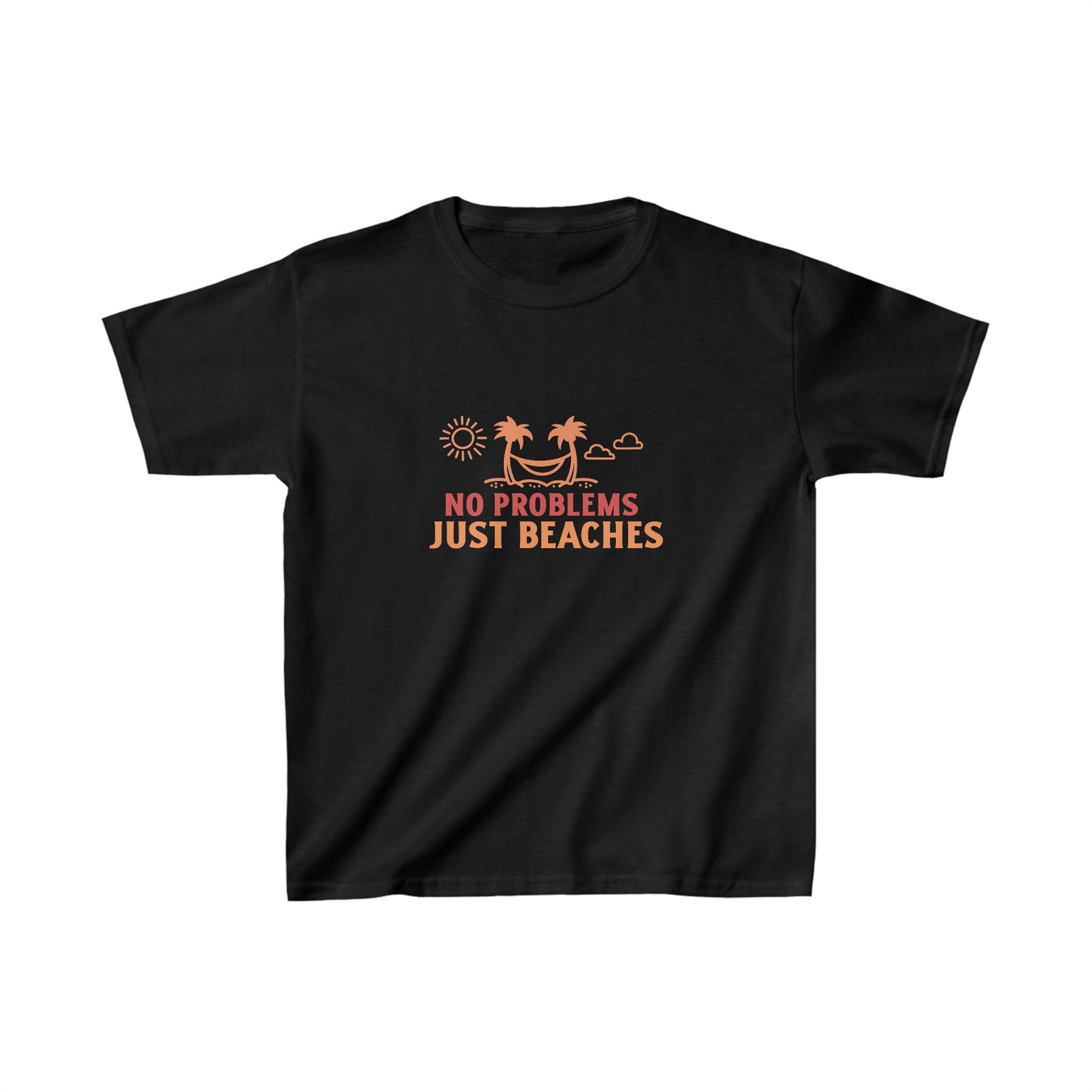 No Problems Just Beaches Kids T-Shirt