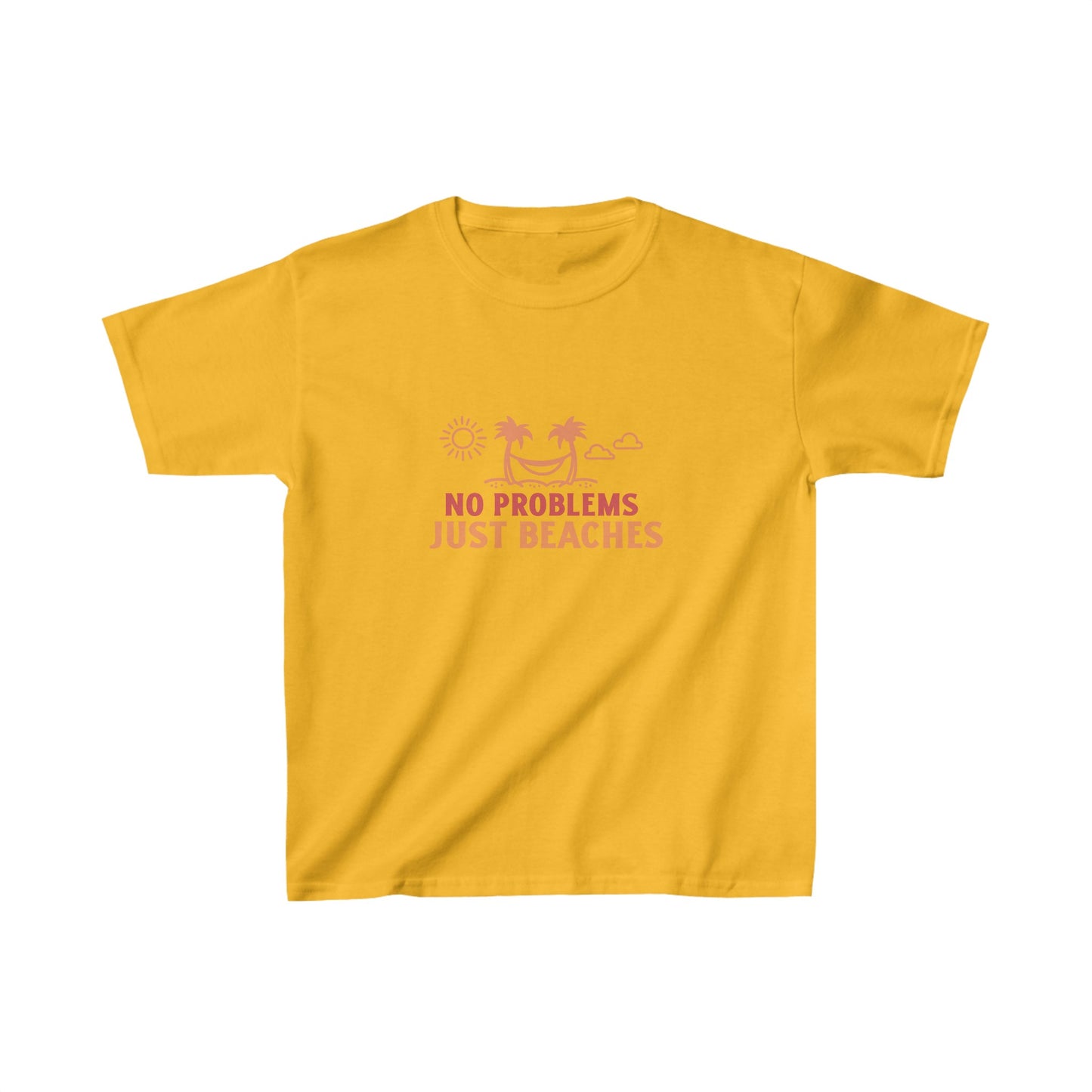 No Problems Just Beaches Kids T-Shirt