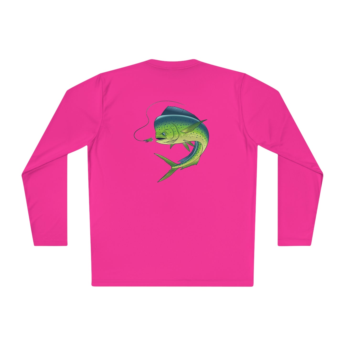 Cosmic Sunrise with Mahi Mahi Fishing Shirt