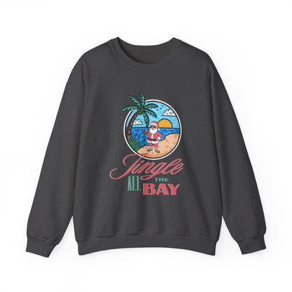 Unisex Crewneck Sweatshirt - Jingle All the Bay Design