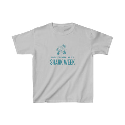 Live Every Week like its shark Week Kids T-Shirt