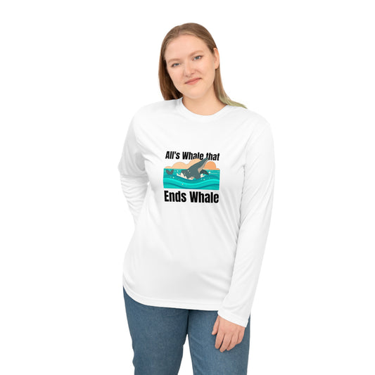 All's Whale That Ends Whale Long Sleeve Shirt