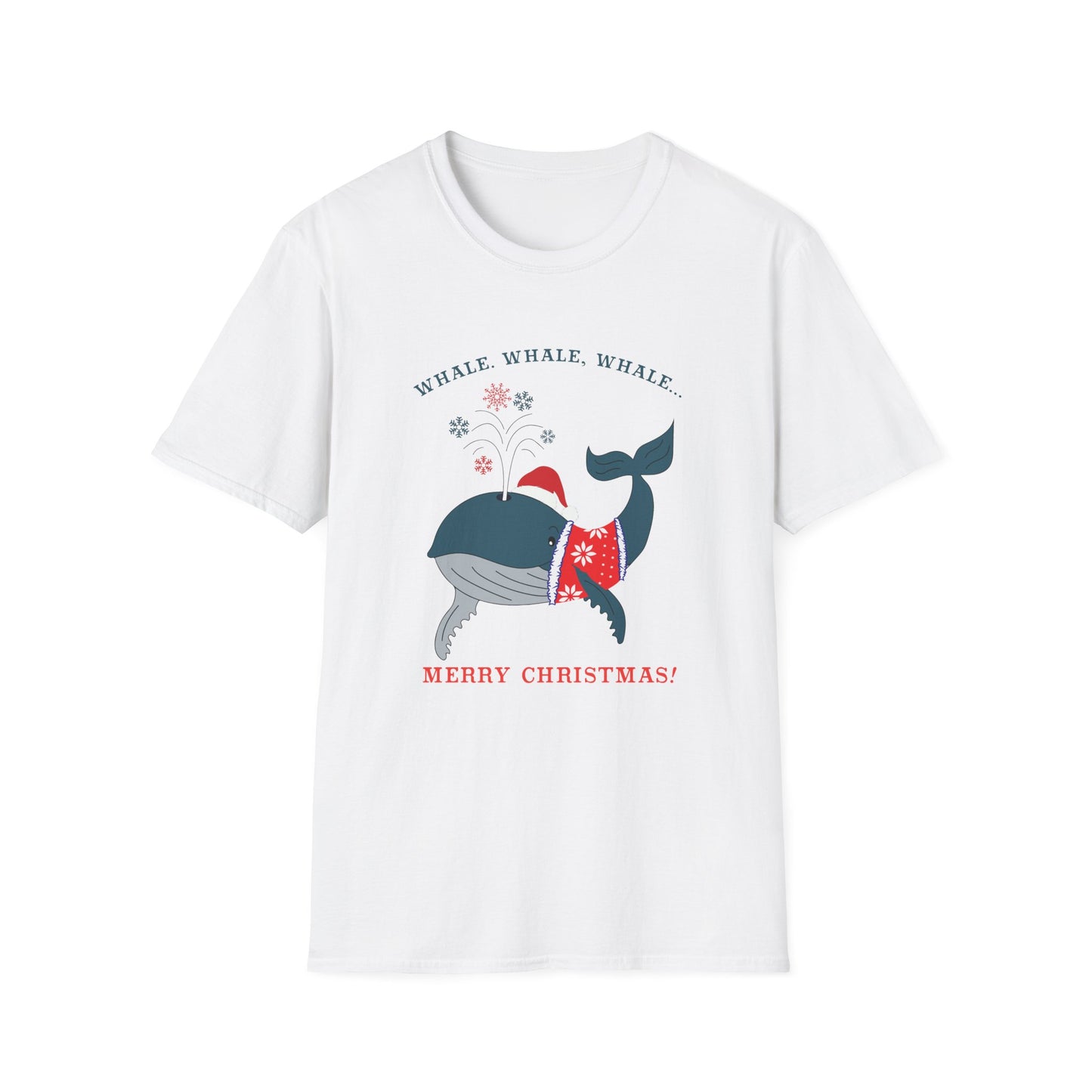 Whale Whale, Merry Christmas T-Shirt - Festive and Fun Holiday Wear