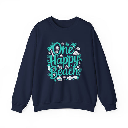 One Happy Beach Crewneck Sweatshirt