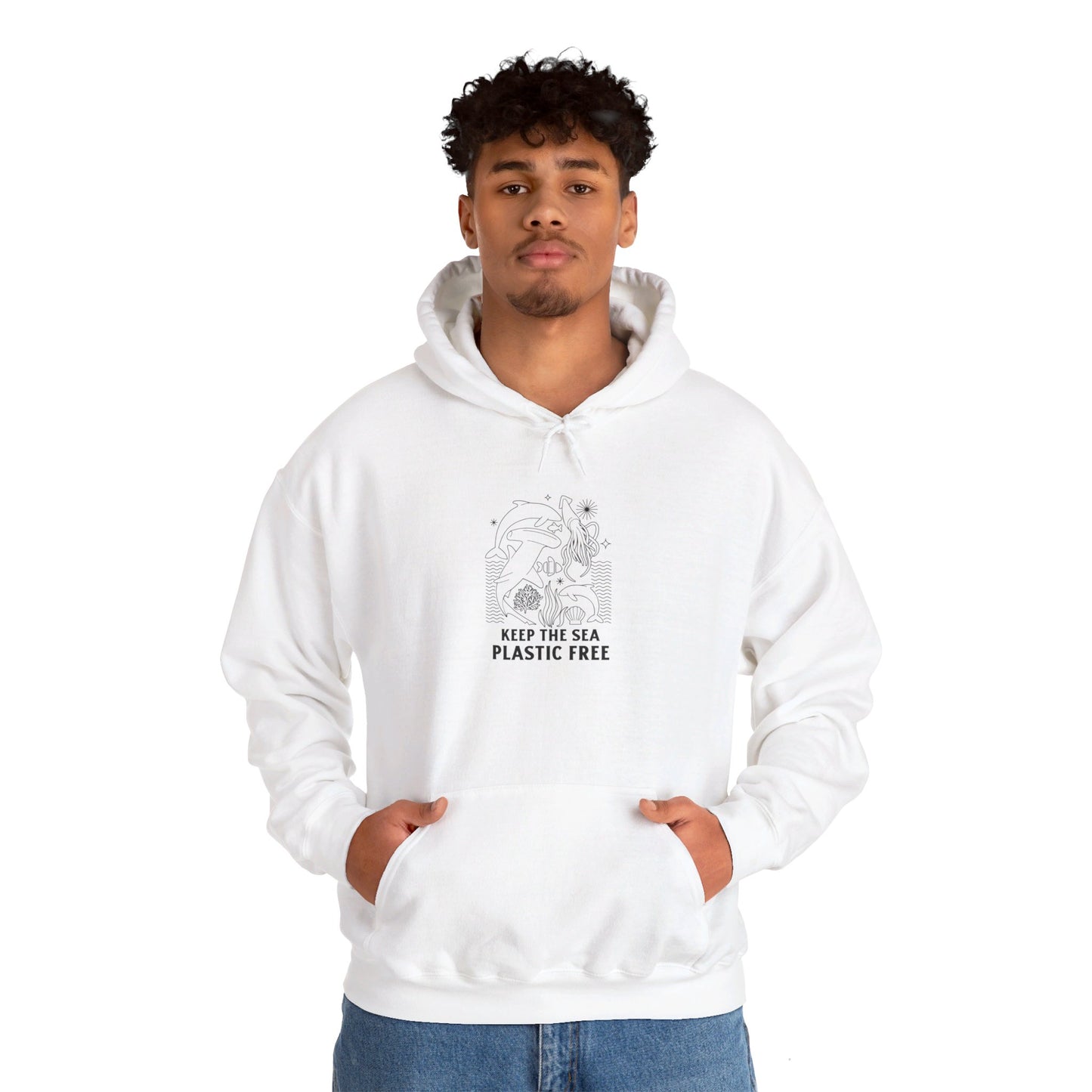 Keep The Sea Plastic Free Hooded Sweatshirt