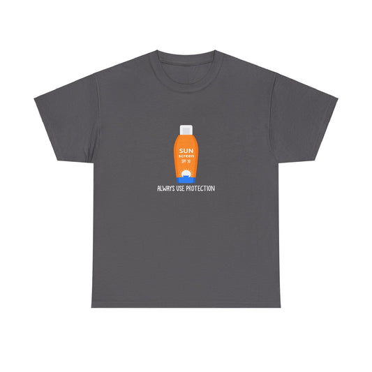 Always Use Protection (Sunscreen) T-shirt