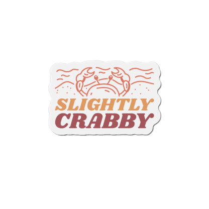 Slightly Crabby Die-Cut Magnets