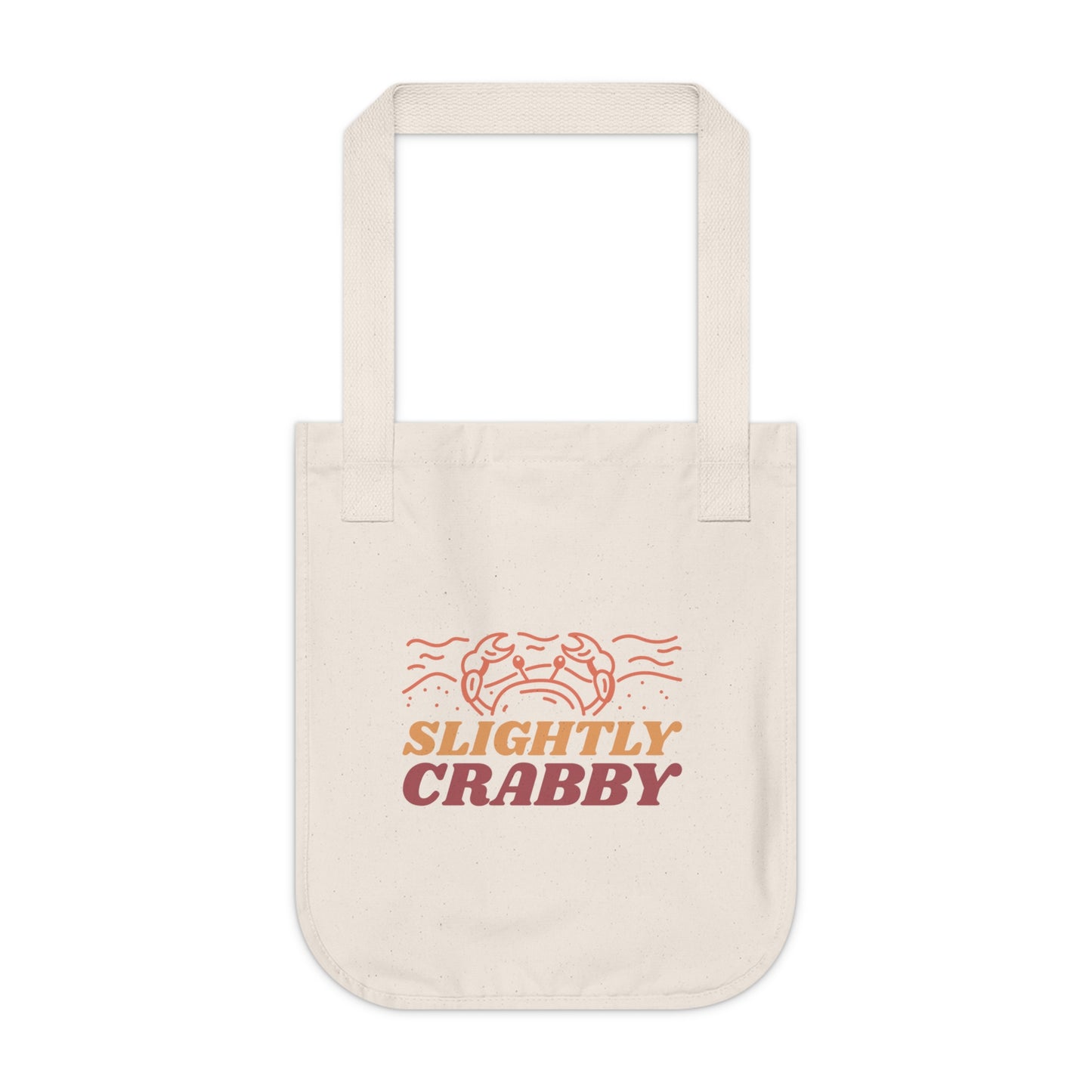 Slightly Crabby Tote Bag