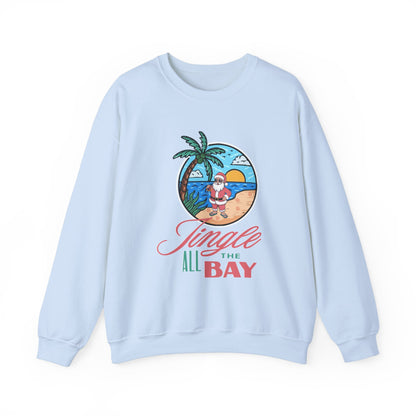 Unisex Crewneck Sweatshirt - Jingle All the Bay Design