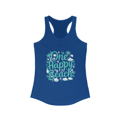 One Happy Beach - Women's Ideal Racerback Tank