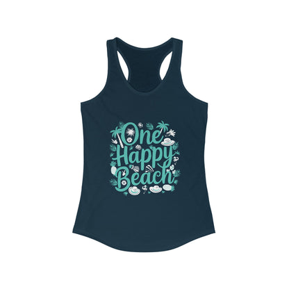 One Happy Beach - Women's Ideal Racerback Tank