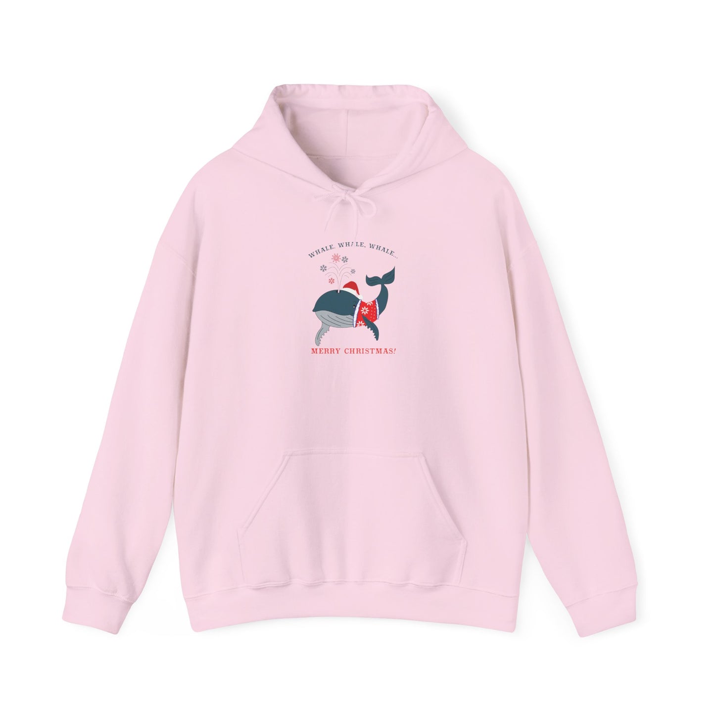 Whale Whale Whale, Merry Christmas - Hooded Sweatshirt