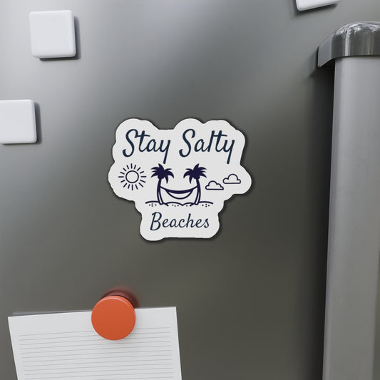 Stay Salty Beaches Die-Cut Magnets