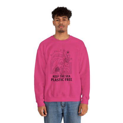 Keep the Sea Plastic Free Crewneck Sweatshirt