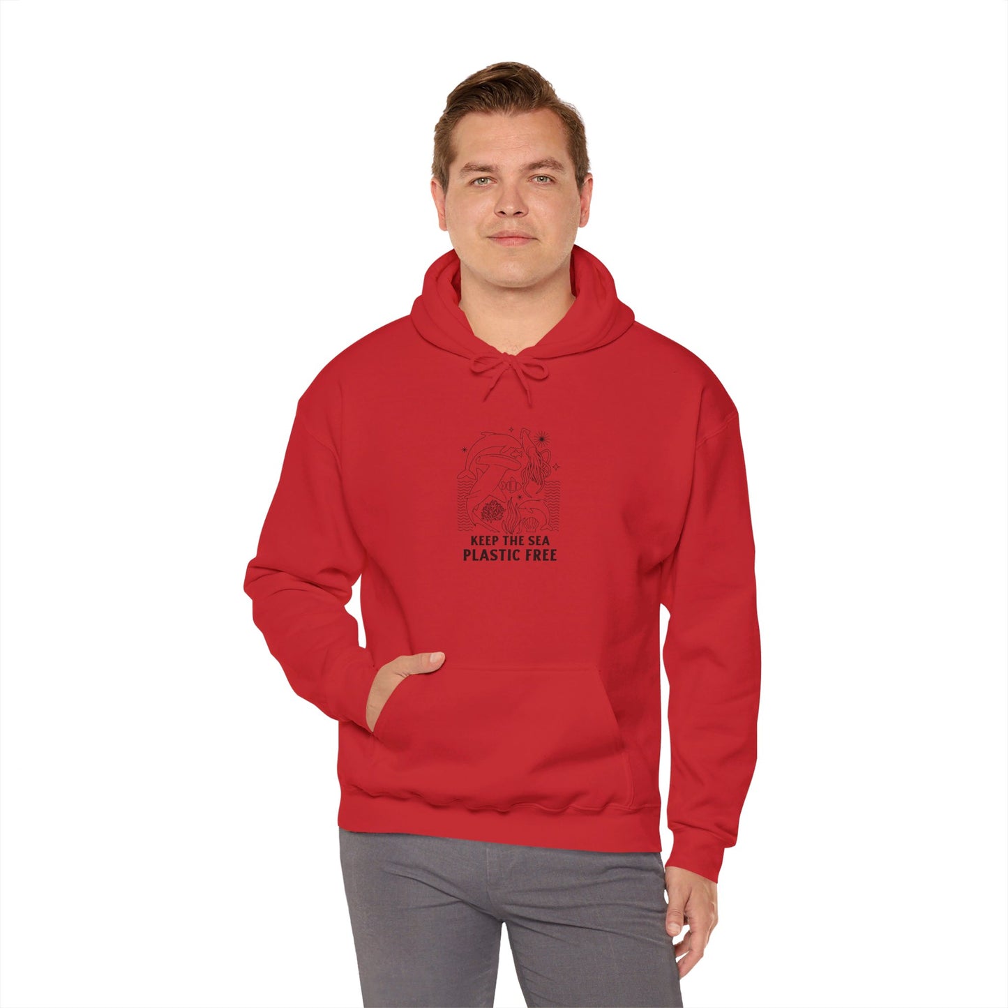 Keep The Sea Plastic Free Hooded Sweatshirt