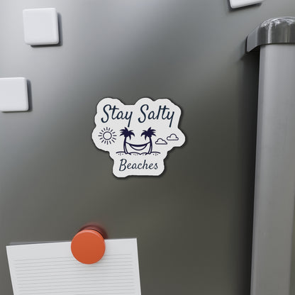 Stay Salty Beaches Die-Cut Magnets